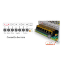 FUENTE SWITCHING 12V 10AH METALICA