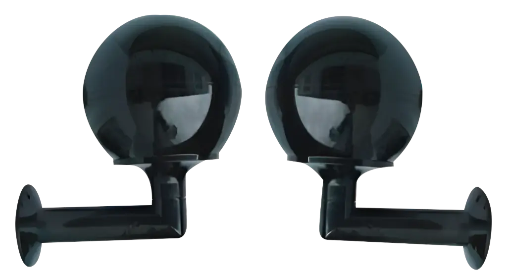 Barrera cilíndrica de exterior doble haz 60mts