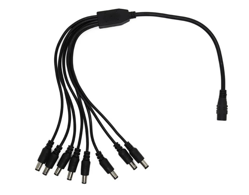 PULPITO X8 -  8 Conectores Macho / 1 Conector Hembra / Jack de 3.5 mm
