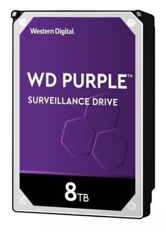 DISCO 8TB WESTERN DIGITAL PURPLE