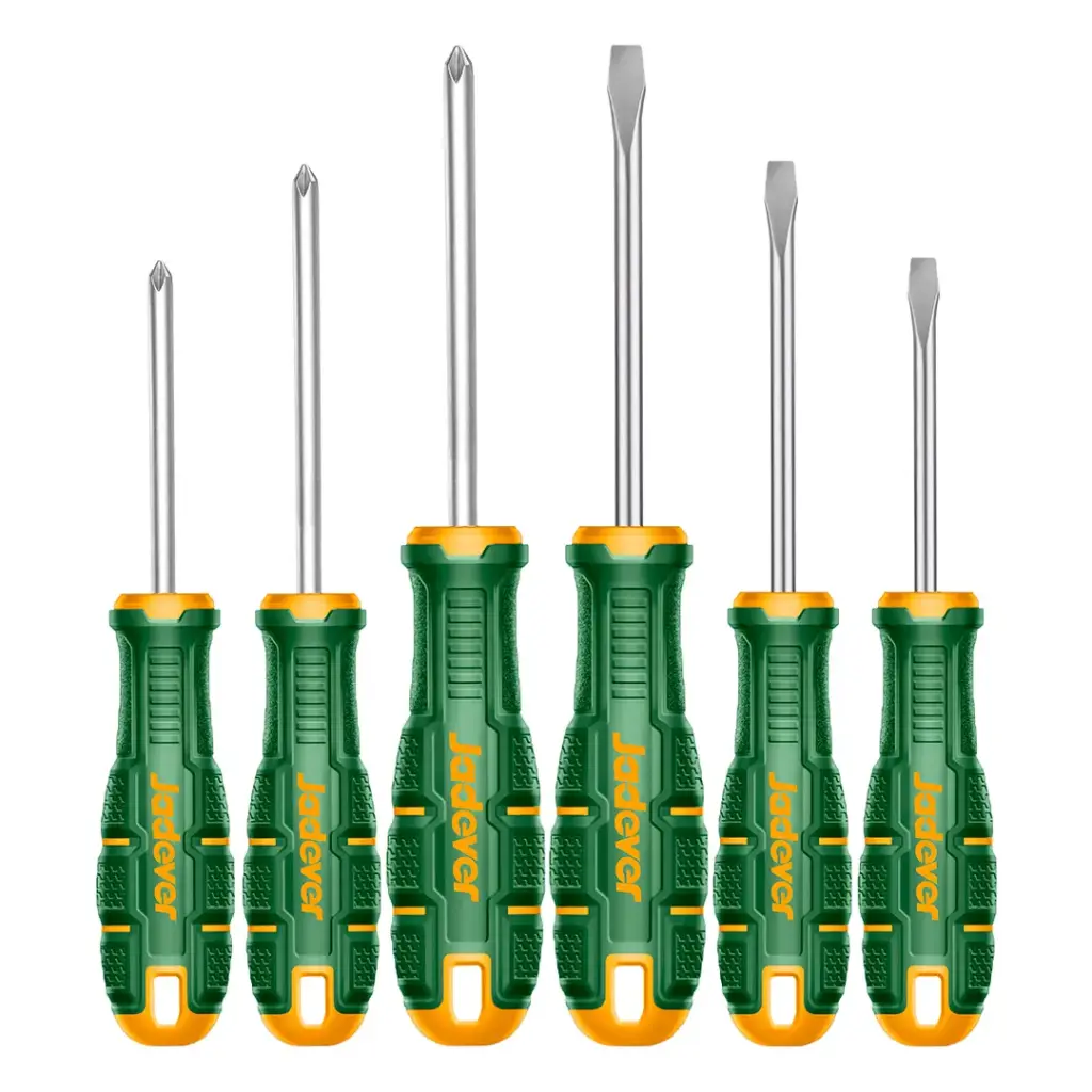 KIT Destornilladores - 6 Piezas - SL5.5x75mm + SL5.5x100mm + SL6.5x150mm + PH1x75mm + PH1x100mm + PH2x150mm