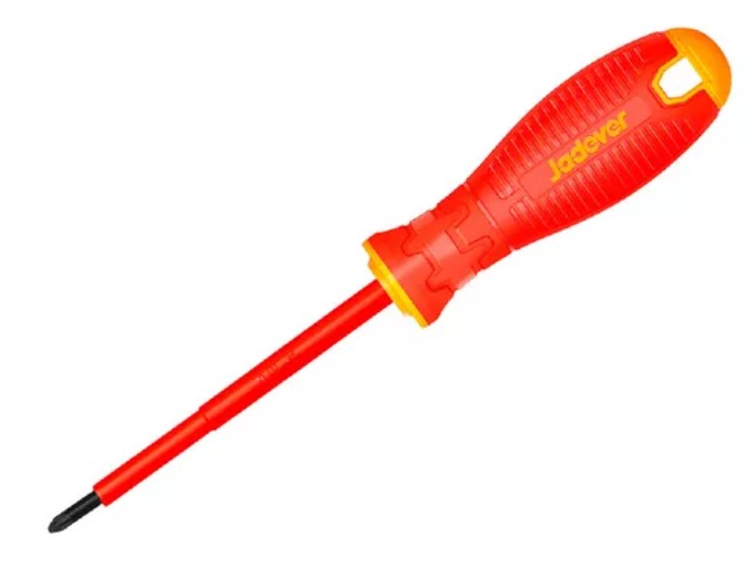 Destornillador Aislado Phillips PH2 - Magnetico - 6mm x 100mm - Aislacion 1000V