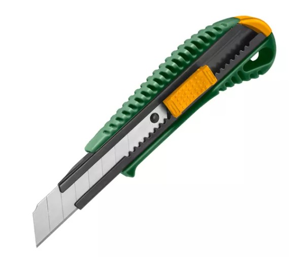 Cutter de Hoja Desmontable - Tamaño de la hoja 18mm x 100mm - Longitud: 153mm