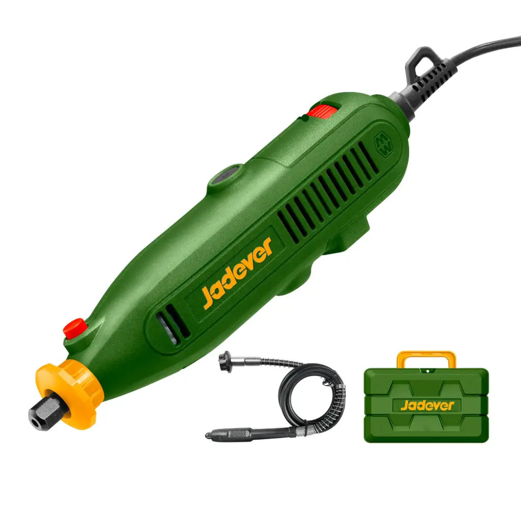 Mini Torno 130W - Voltaje 220-240V 50/60HZ - Velocidad Sin carga 8000-35000RPM - Tamaño de la Pinza 3,2mm - Control de Velocidad variable - incluye 52 Accesorios + Cargador + Eje Flexible