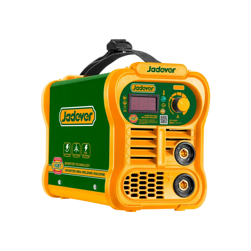 Soldador MMA Inverter IGBT - Voltaje 220-240V 50/60HZ - Corriente de Salida 10-130A - Ciclo de Trabajo 130A @ 30% - Pantalla Led - Voltaje de Salida 65V - electrodo 1,6-3,2mm - Antiadherente