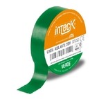 CINTA ADHESIVA PVC INTECK - VERDE 5  METROS
