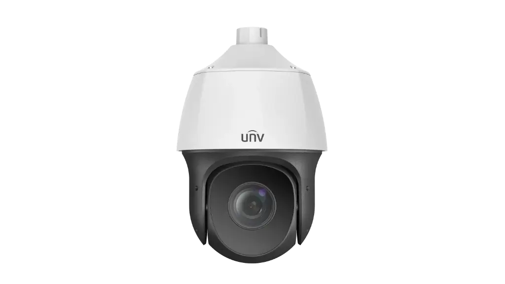 DOMO PTZ UNV PRIME RESOLUCION 2MPX ZOOM OPTICO 25X CARACTERISTICAS LIGHTHUNTER,120 DB WDR, IP66, SMART INTRUSION PREVENTION, AUTO-TRACKING, IR 150M