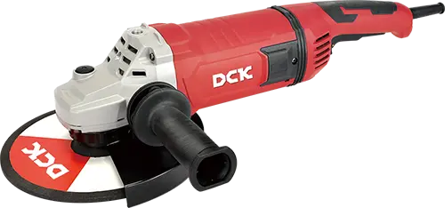 AMOLADORA ANGULAR DIAMETRO DEL DISCO 230MM ROSCA DEL EJE M14 PESO 5.4KG INCLUYE MANGO AUXILIAR, LLAVE, CARBONES