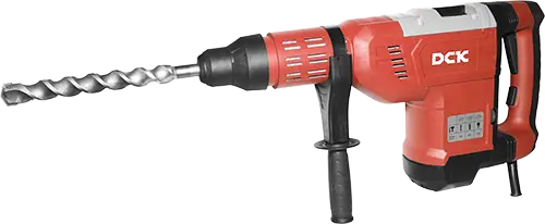 ROTOMARTILLO POTENCIA 1500W FUERZA DE IMPACTO 15J PESO 8.2KG INCLUYE ACEITE DE MANDRIL, MANGO AUXILIAR, MALETIN PLASTICO, CARBONES