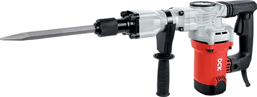 MARTILLO DEMOLEDOR POTENCIA 1400W FUERZA DE IMPACTO 16.8J PESO 6.8KG INCLUYE GRASA, MANGO AUXILIAR, LLAVE ESPECIAL, MALETIN PLASTICO, CARBONES