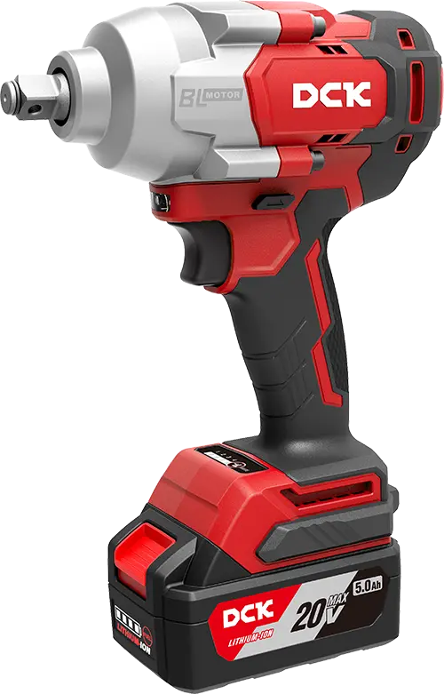 LLAVE DE IMPACTO INALAMBRICA POTENCIA 750W MAX. TORQUE 910Nm TAMAÑO DE PERNO ESTANDAR M10-M24 PESO 2.5KG MOTOR BRUSHLESS NO INCLUYE BATERIA