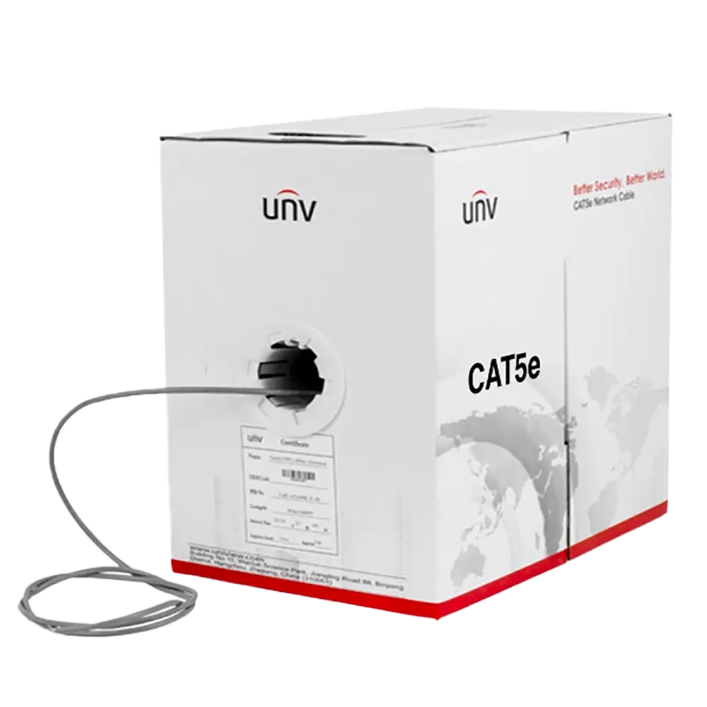 CAB-LC2100B-E-IN - CABLE UTP CAT5E COLOR GRIS INTERIOR - 25AWG- ISO/IEC 11801 - TIA/EIA 568. (100% COBRE) - 305M