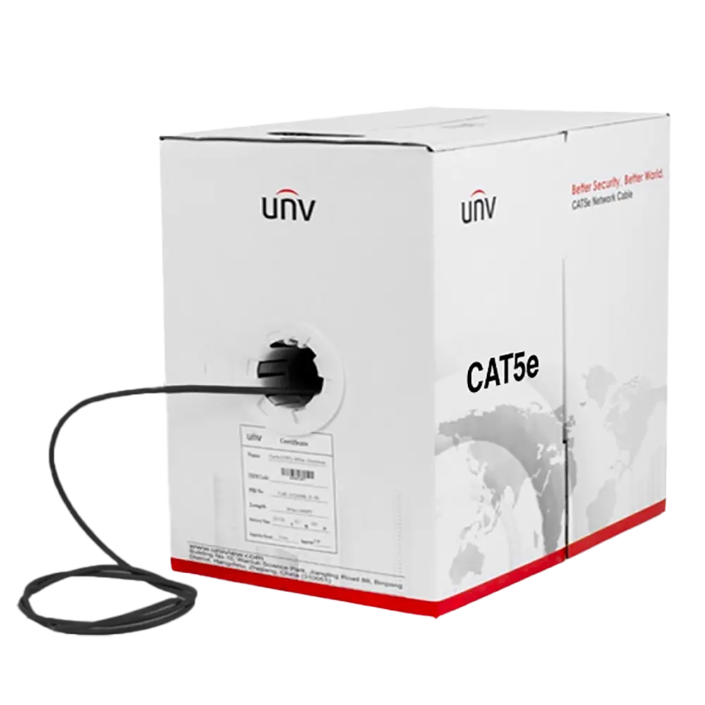 CAB-LC3110B-E_IN - CABLE UTP CAT6 - EXTERIOR(VAINA NEGRA) - 24AWG- ISO/IEC 11801 - TIA/EIA 568. (100% COBRE) - 305M