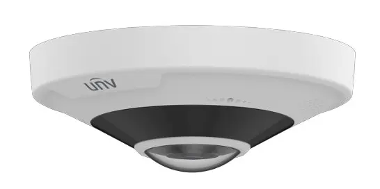 CÁMARA IP PRO TIPO FISHEYE 360° RESOLUCION 12MPX LENTE FIJO 1,8MM CARACTERISTICAS 120DB WDR, IP66&IK10, HEATMAP, IR 10M, MIC&SPEAKER