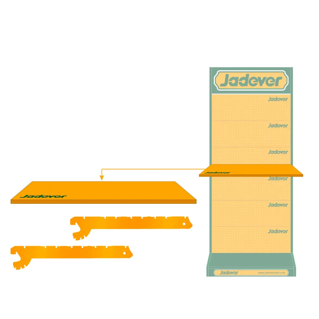 Estante y soporte - material: acero (spcc)