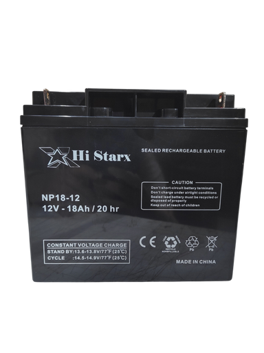 [HS1218] HI STARX 12V 18AH