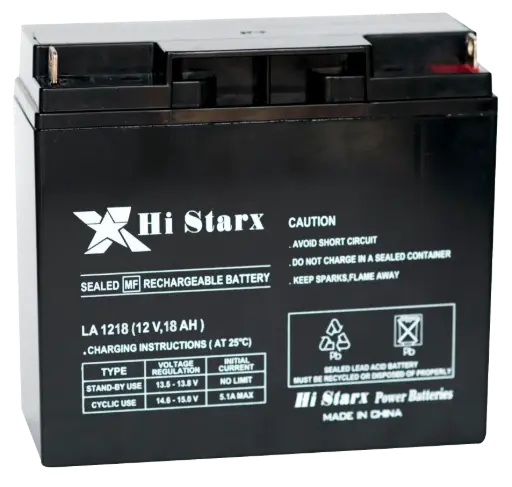 [HS1218] HI STARX 12V 18AH