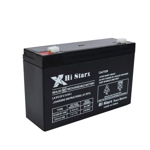 [HS612] HI STARX 6v 12ah