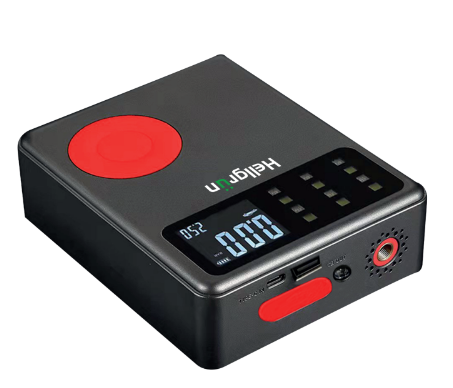 [GL-04PRO] Arrancador e inflador de autos y camionetas Peak current: 2000 Ah Capacidad de carga: 15000mAh