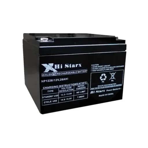 [HS1226] HI STARX 12v 26AH