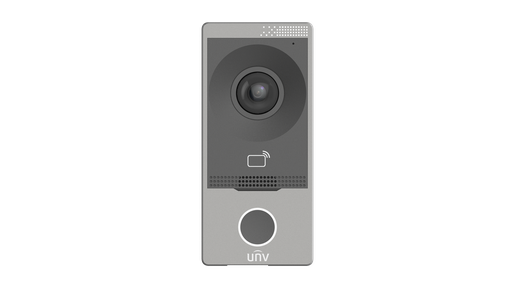 [OEU-201S-HMK-W] VIDEO PORTERO IP WI-FI UNIDAD EXTERIOR METALICO, MONTAJE SUPERFICIAL, 2MPX C/ UN BOTON