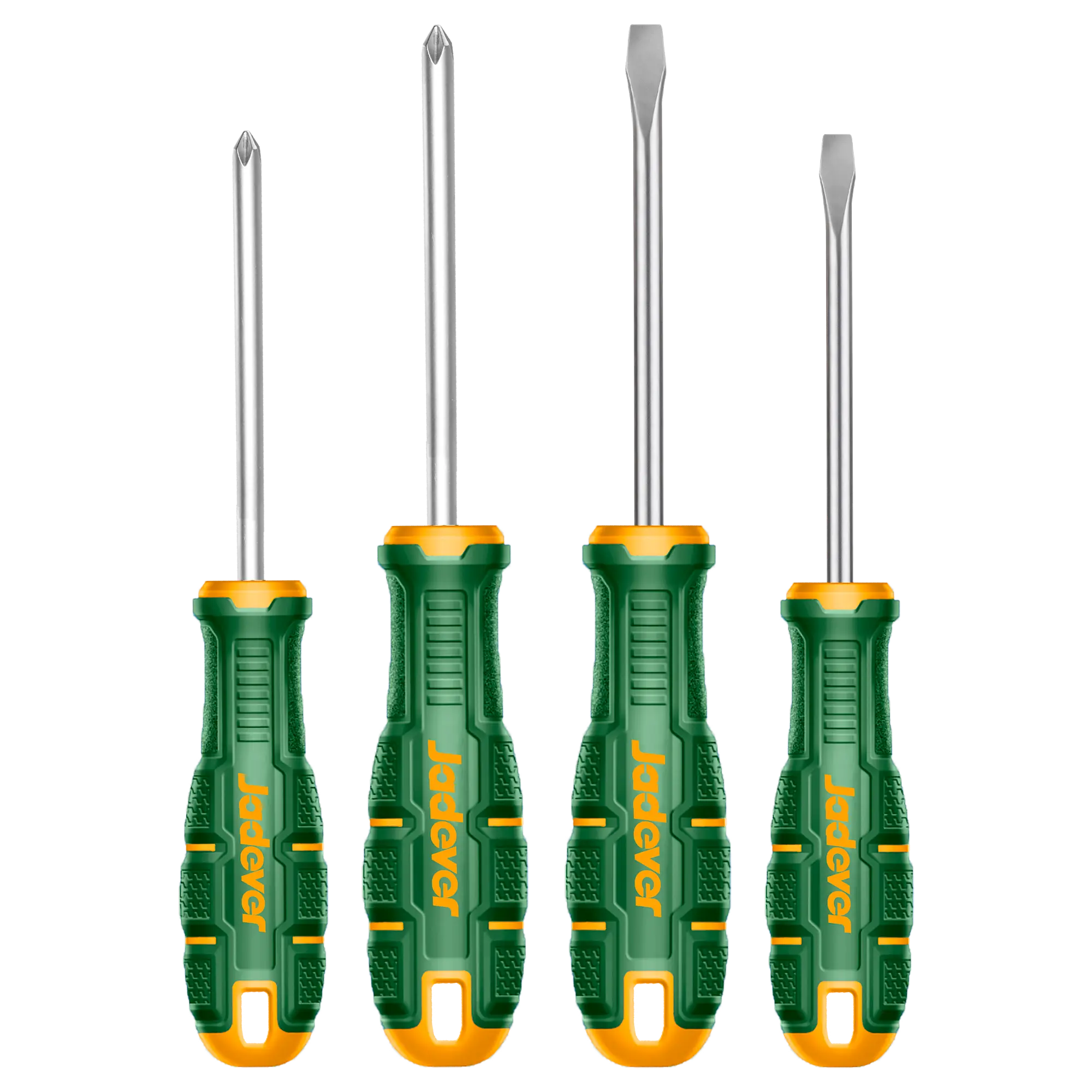 KIT Destornilladores - 4 Piezas - SL5.5x100mm + SL6.5x150mm + H1x100m + H2x150mm