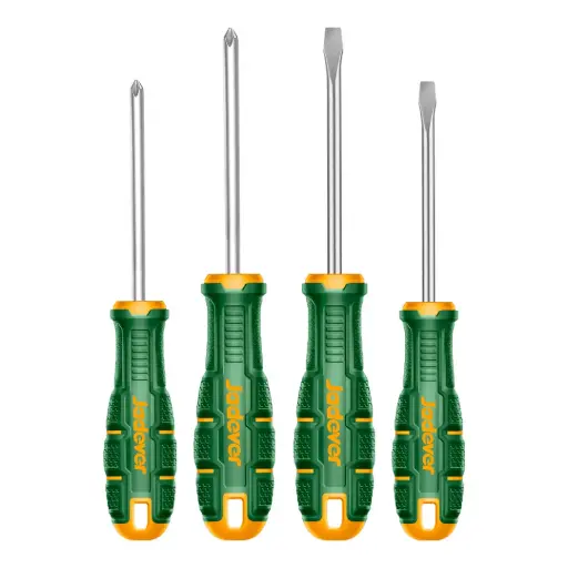 [JDSSA404] KIT Destornilladores - 4 Piezas - SL5.5x100mm + SL6.5x150mm + H1x100m + H2x150mm