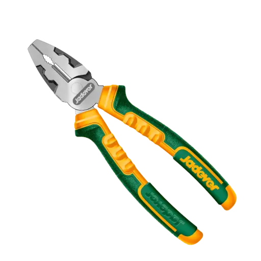 [JDPL1717] Pinza universal de Alto Torque 180mm 7" Funcion de llave y Desbarbado Mango Bicolor Ergonomico