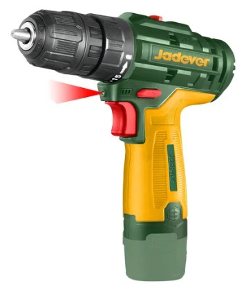 [JDCDS520] Taladro Inalambrico 1500RPM - Voltaje 12V - Max Par: 20NM - Portabrocas: 0,8-10mm - Ajustes de Par: 15+1 - 2 Velocidades - Bateria de 1,5AH - Terminal de Carga: USB Tipo C (cargador No Incluido)