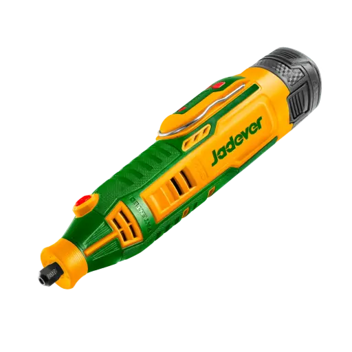 [JDRY1M121] Mini Torno Inalambrico 8000-32000 RPM - Voltaje 12V - Pinza: 3,2mm - Control de Velocidad Variable - Carga USB Tipo C (Cargador No Incluido) - Incluye Accesorios y Puntas