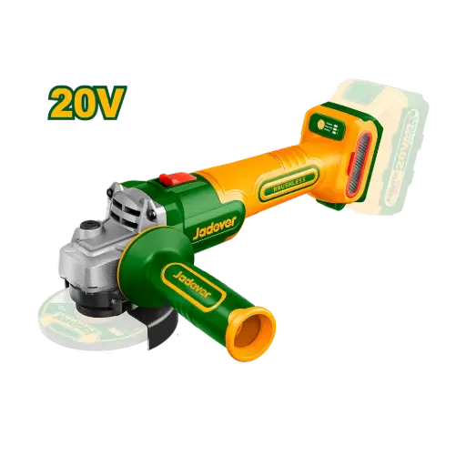 [JDLAP522-4] Amoladora Angular inalambrica Brushless 3000/9000RPM Con bateria li-Ion 1.5AH - Voltaje 20V - Diametro del Disco 115mm - Rosca del husillo M14 - Incluye Cargador