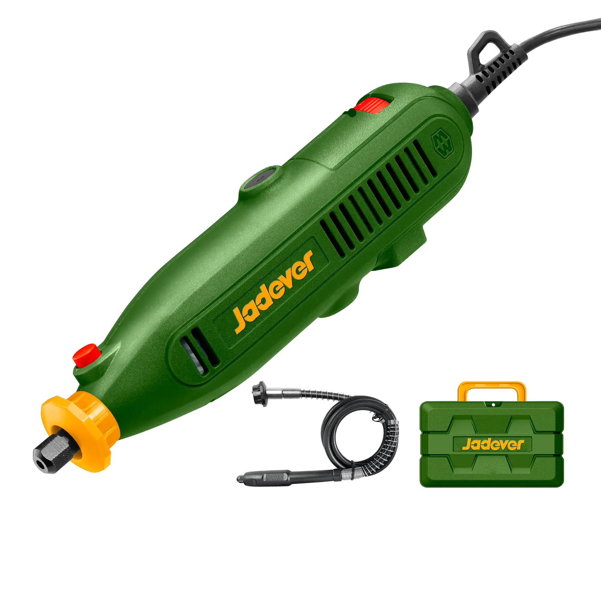 Mini Torno 130W - Voltaje 220-240V 50/60HZ - Velocidad Sin carga 8000-35000RPM - Tamaño de la Pinza 3,2mm - Control de Velocidad variable - incluye 52 Accesorios + Cargador + Eje Flexible