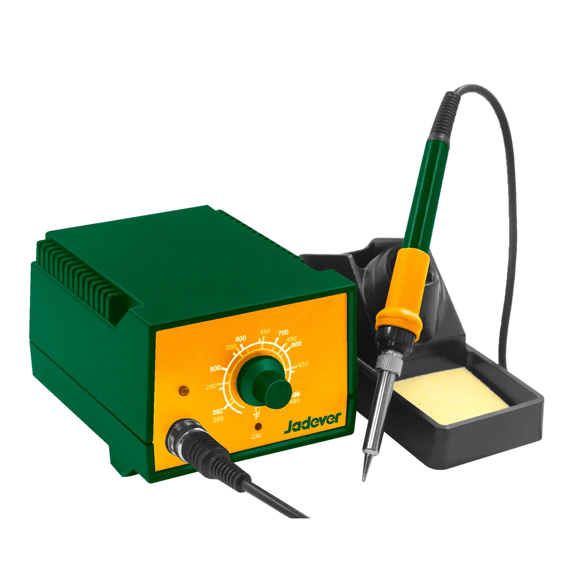 Estacion de Soldadura 60W - Voltaje 220-240V 50/60HZ - Tiempo de Precalentamiento 1-2min - Cabeza Recta y Con Punta - Ajuste de Temp Mediante potenciómetro - Punta reemplazable de Larga Duración