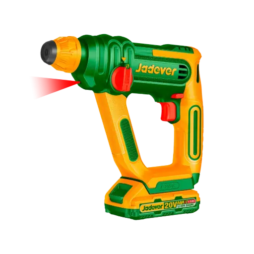 [JDLM1516] Rotomartillo Inalambrico 850RPM - Voltaje 20V - Tasa de Impacto 5100BPM - Energia Impacto 1,5J - Sistema SDS - No Incluye Bateria Ni Cargador