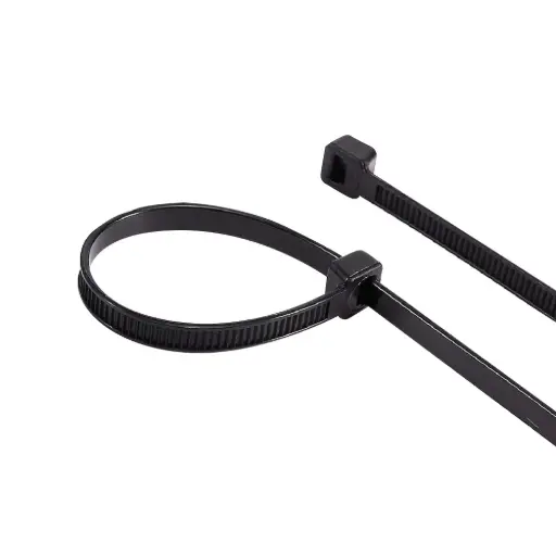 [PN36-150N] PRECINTO DE NYLON 3.6MM X 150MM - NEGRO X  100 UNI
