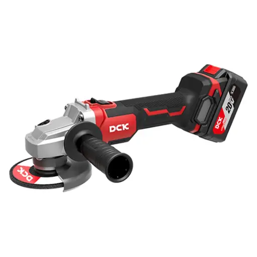 [KDSM03-115(TYPE EM)] AMOLADORA ANGULAR INALAMBRICA POTENCIA 630W DIAMETRO DEL DISCO 115MM ROSCA DEL EJE M14 PESO 2.2KG MOTOR BRUSHLESS INCLUYE MANGO AUXILIAR, LLAVE, MALETIN PLASTICO