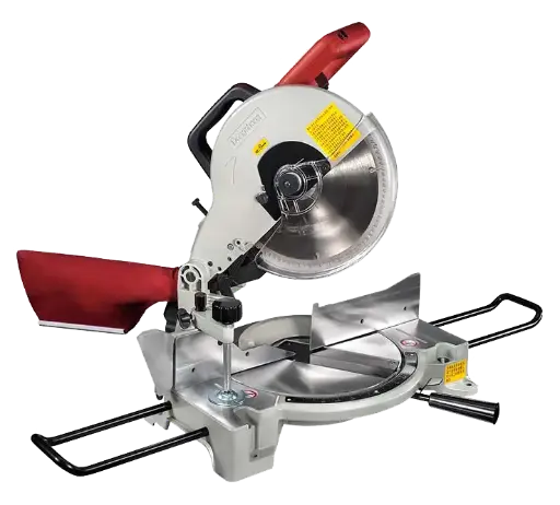 [KJX255] SIERRA INGLETADORA 1650W DISCO DE CORTE 255MM MOVILIDAD HASTA 45° PESO 12KG INCLUYE TORNILLO DE BANCO, CONJUNTO DE SOPORTE (2PCS), CONJUNTO DE BOLSA DE POLVO, REGLA TRIANGULAR, CARBONES