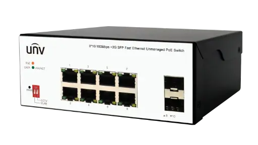 [ISW2000-8T2GP-POE-IN] CONMUTADOR POE NO ADMINISTRADO DE 100 GIGABIT Y 8 PUERTOS