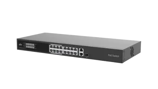 [NSW3000-16T1GT1GC-POE-IN] CLOUD SWITCH POE 16 PUERTOS 100MBPS + 2UPLINK 1GBPS RJ45 +1 UPLINK 1GBPS COMBO PORTS. MAX. POE POWER 250W - MAX 30 W P/PUERTO, ADMINISTRABLE