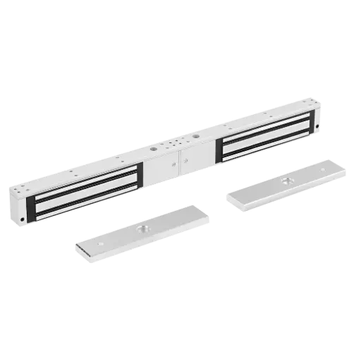[OEA-ML22-280] CERRADURA ELECTROMAGNETICA PARA 2 PUERTA MAX 280KG EMPUJE, SIN MAGNETISMO RESIDUAL, RESISTENTE A LA ABRASIÓN,TORNILLOS A PRUEBA DE MANIPULACIONES, ESTABLES Y SEGUROS.