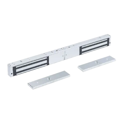 [OEA-ML22-500] CERRADURA ELECTROMAGNETICA PARA 2 PUERTA MAX 500KG EMPUJE, SIN MAGNETISMO RESIDUAL, RESISTENTE A LA ABRASIÓN,TORNILLOS A PRUEBA DE MANIPULACIONES, ESTABLES Y SEGUROS.