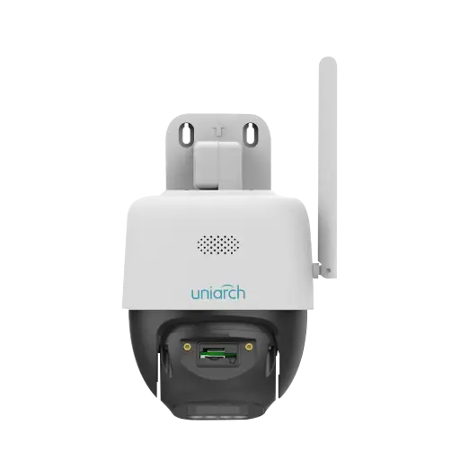 [Uho-P3C-M5F4] CAMARA IP UNIARCH TIPO PT WI-FI INTERIOR/EXTERIOR, INTELIGENTE PARA HOGAR RESOLUCION 5MP LENTE FIJA DE 4 MM, MICROFONO Y ALTAVOZ, Wi-Fi 6, DETECCION DE CUERPO HUMANO, IP66, IR30 M, RJ45