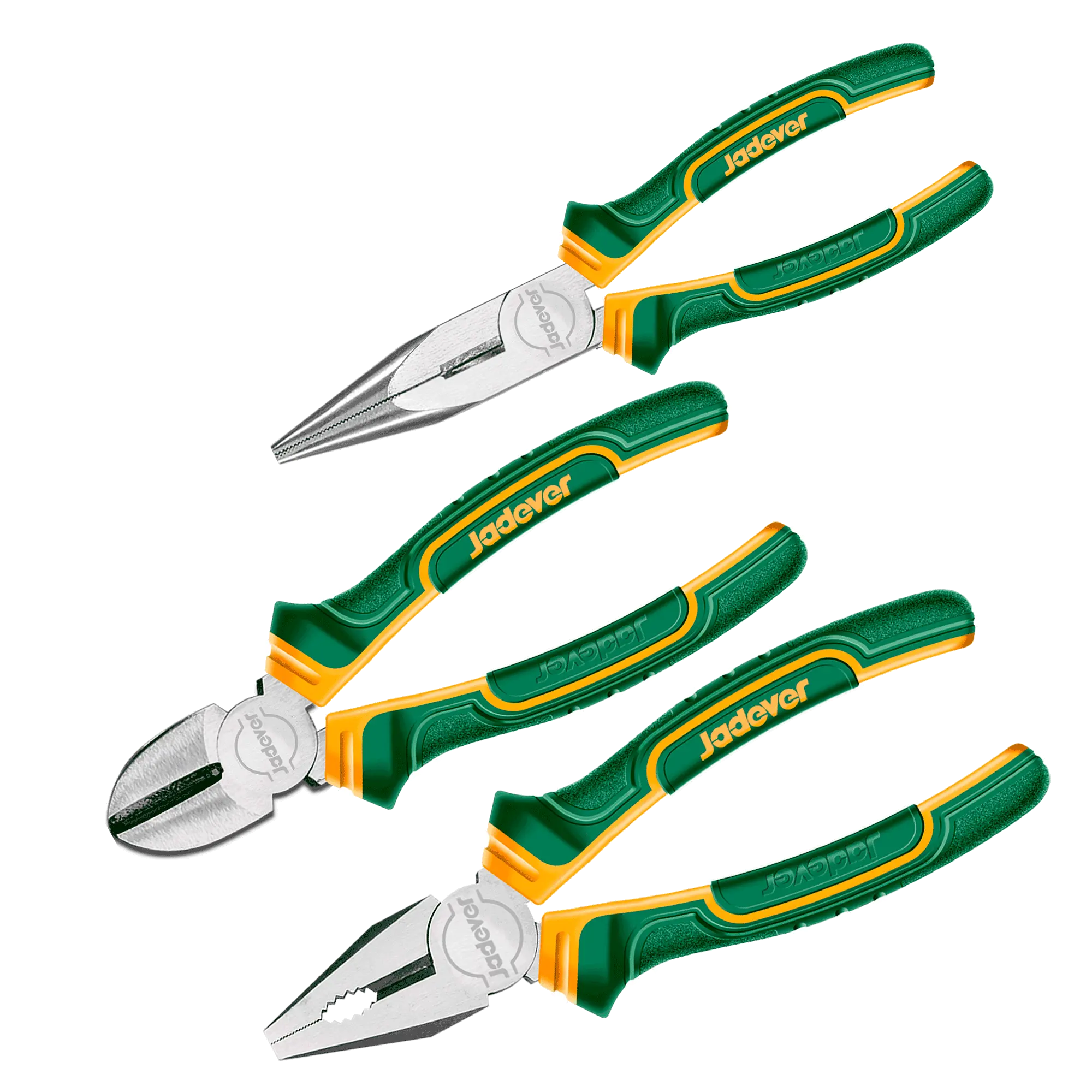 Kit pinzas mango ergonómico 3 piezas