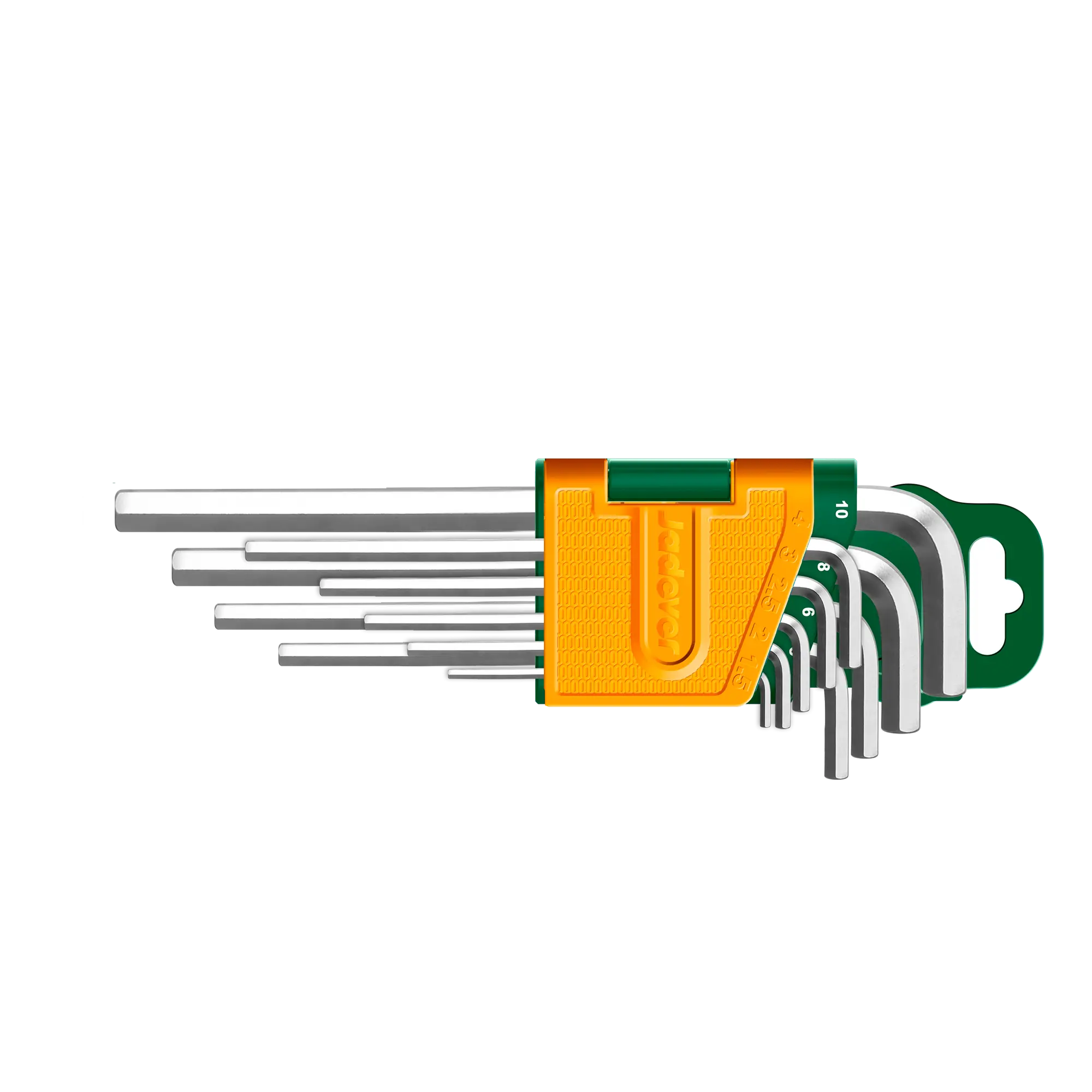 Kit llaves allen de 9 piezas