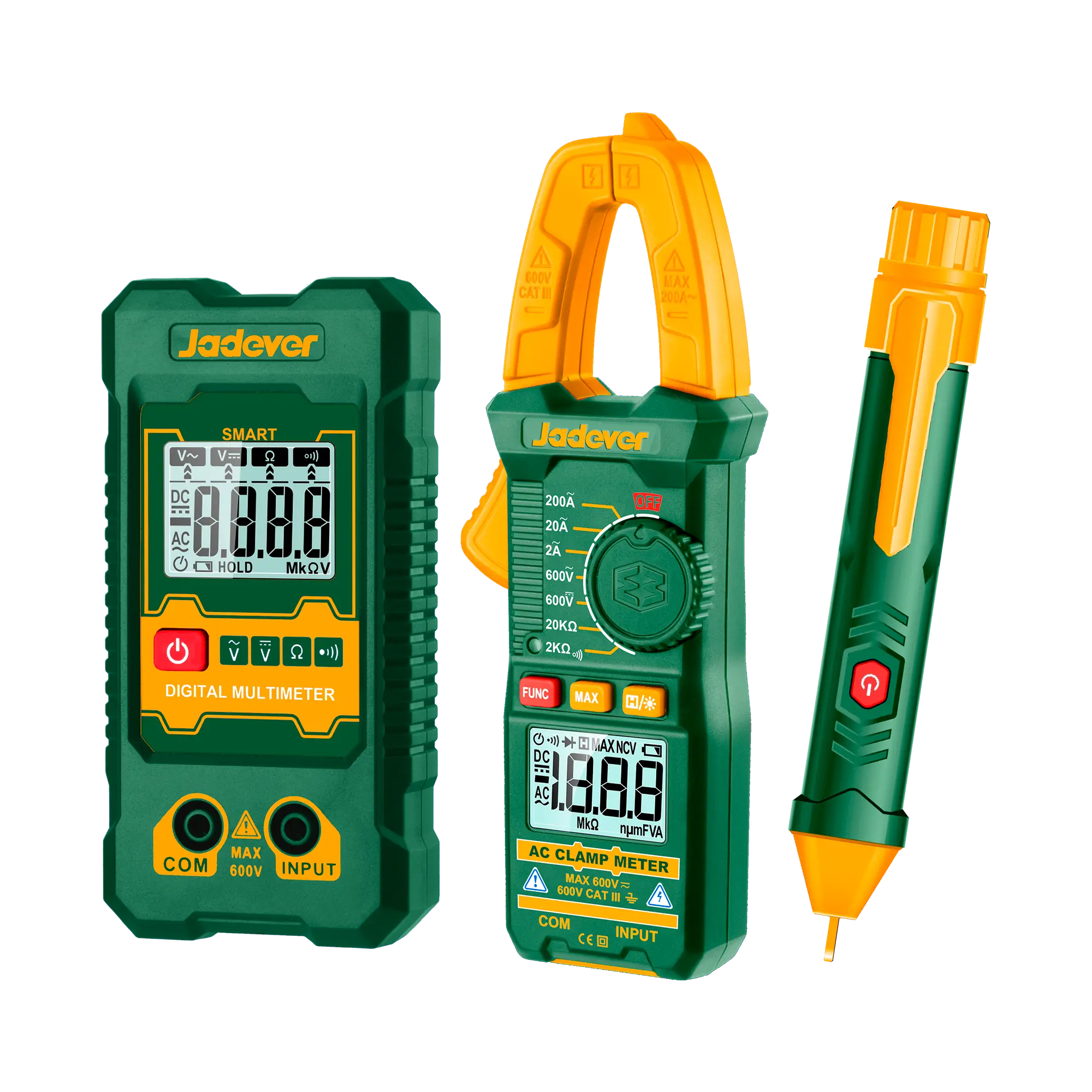 Kit prueba eléctrica 3 en 1